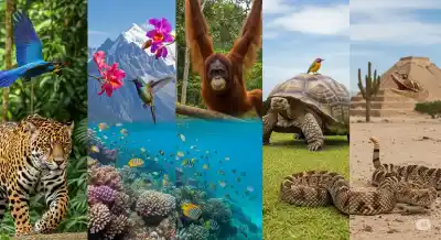 Superpotencias de la Naturaleza: Un Viaje por los 5 Países Más Biodiversos de la Tierra