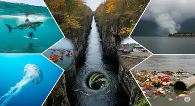 Prohibido Nadar: Un Viaje a las 5 Aguas Más Peligrosas y Mortales del Planeta
