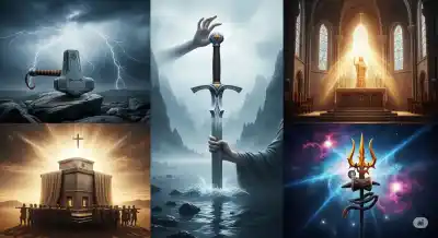 Armas de Dioses y Reliquias Sagradas: 5 Objetos Mitológicos Más Poderosos