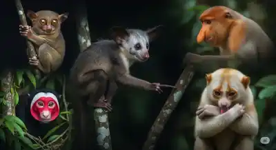 Rarezas de la Naturaleza: 5 Primates Más Extraños y Asombrosos