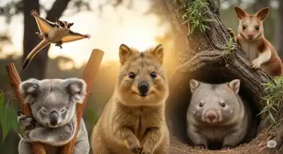 Sonrisas, Pelaje y Grandes Ojos: Un Viaje por los 5 Animales Más Tiernos de Australia