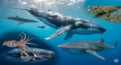 Los Titanes del Agua: 5 Animales Acuáticos Más Grandes del Planeta