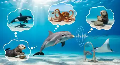 Genios del Océano: 5 Animales Acuáticos Más Inteligentes