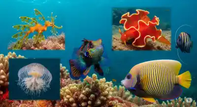 Obras Maestras del Mar: 5 Animales Acuáticos Más Bellos del Planeta