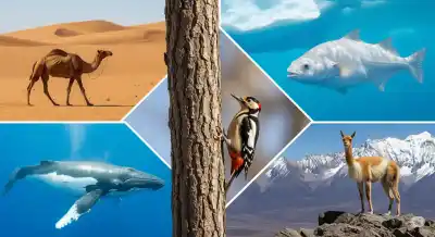 Diseñados por la Naturaleza: 5 Animales que Evolucionaron de Forma Extrema para Adaptarse