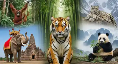 Espíritus, Símbolos y Supervivientes: Los 5 Animales Más Emblemáticos de Asia