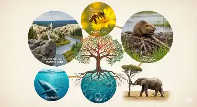 Ingenieros, Depredadores y Polinizadores: El Top 5 de los Animales Más Importantes para los Ecosistemas