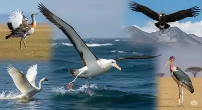 Los Titanes del Cielo: Las 5 Aves Voladoras Más Grandes del Planeta