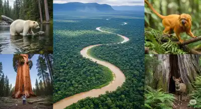 De Gigantes de Hielo a Pulmones Tropicales: Los 5 Bosques Más Importantes de América