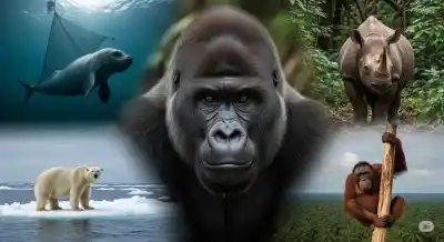 Iconos en Peligro: El Top 5 de los Animales Más Amenazados del Planeta