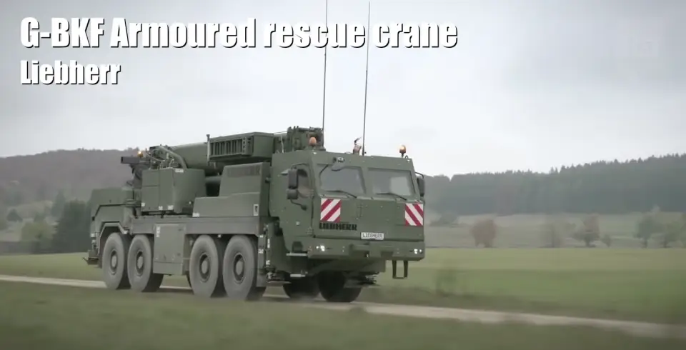 G-BKF Armoured Rescue Crane - Liebherr