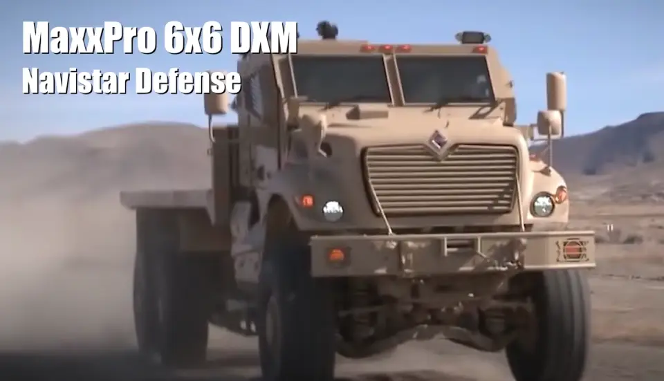 MaxxPro 6x6 DXM - Navistar Defense