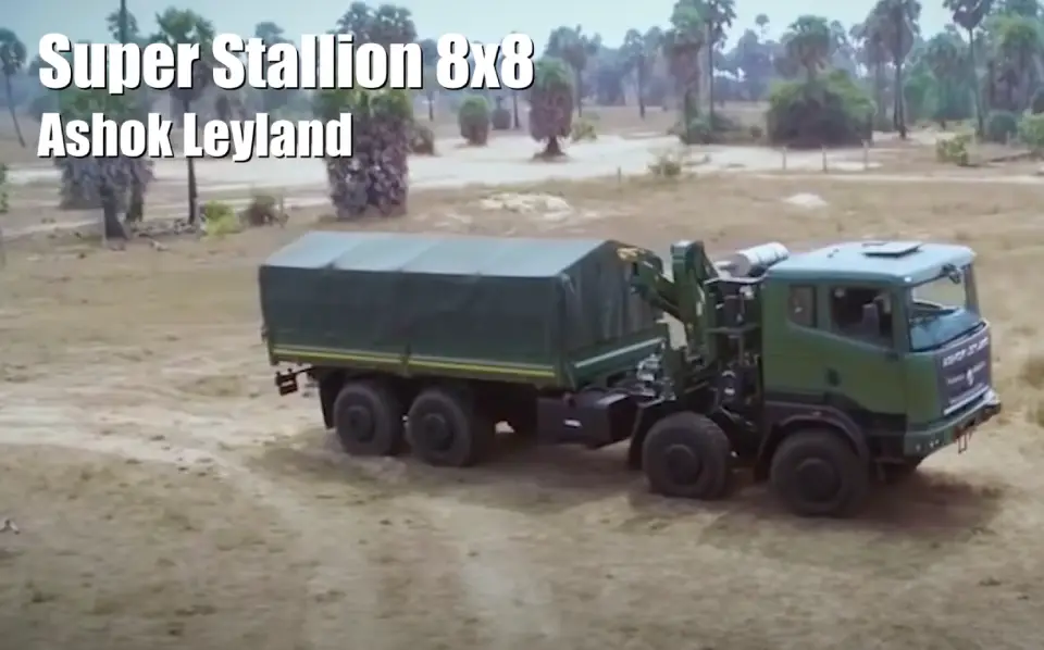 Super Stallion 8x8 - Ashok Leyland