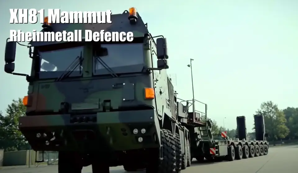XH81 Mammut - Rheinmetall Defence